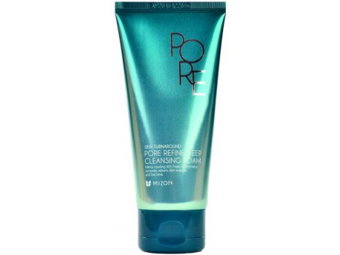 Mizon valomosios putos veido odai Pore Refine Deep Cleansing Foam vėsinančio poveikio 120ml 